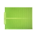 thumbnail image 2 of CNKOO Dish Drying Mat Anti-Slip Drip Tray with Gutter Heat-Resistant Kitchen Accessories  Black Large, 2 of 8