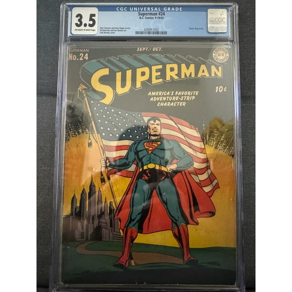 Superman #24 - CGC 3.5 Comic Book