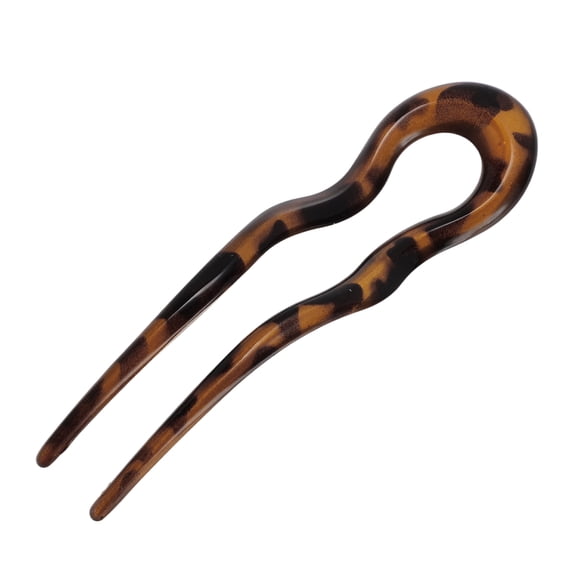 Unique Bargains U-shaped Hair Pin 5.12"x1.38" 1 Pc Yellow
