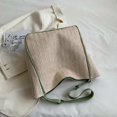 thumbnail image 1 of Bolsa de hombro de paja para mujer de mano de gran capacidad para la playa para mujer de mano para compras JShteea Para Estrenar, 1 of 9