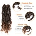 Passion Twist Crochet Hair 14 Inch 8 Packs PreTwisted Passion Twists