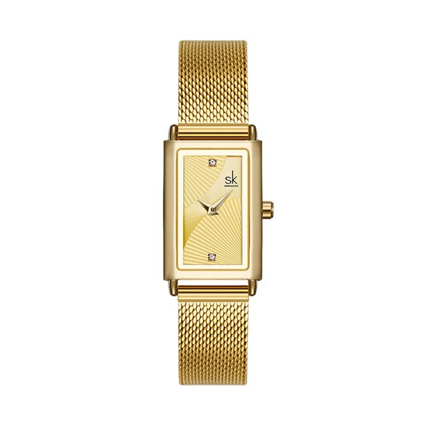 On Sale! Womens Watches Women's Watch Women's Rose Square Watch Minimalist Business Watch Women's Junior High Sense Shenzhen Watch Mothers Day Gift for Grilfriend,Gold Buy 2 Save 10%