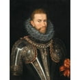 thumbnail image 2 of Habsburg Court Painter 15x18 Black Ornate Wood Framed Double Matted Museum Art Print Titled - A Portrait of Archduke Albrecht Vii, Governor of the Spanish Netherlands (1559-1621) (circa, 2 of 5