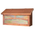 thumbnail image 1 of Americas Finest Lighting AF-3022-OP-GI Arch Horizontal Mailbox, Gold Iridescent - Old Penny, 1 of 1