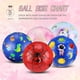 thumbnail image 3 of Balón de fútbol infantil HyDren, talla 3, con purpurina, 18 cm, con bomba, 3 of 6