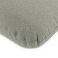 thumbnail image 5 of Jordan Manufacturing 74" x 22" McHusk Stone Grey Crosshatch Rectangular Outdoor Chaise Lounge Cushion with Ties and Hanger Loop, 5 of 13