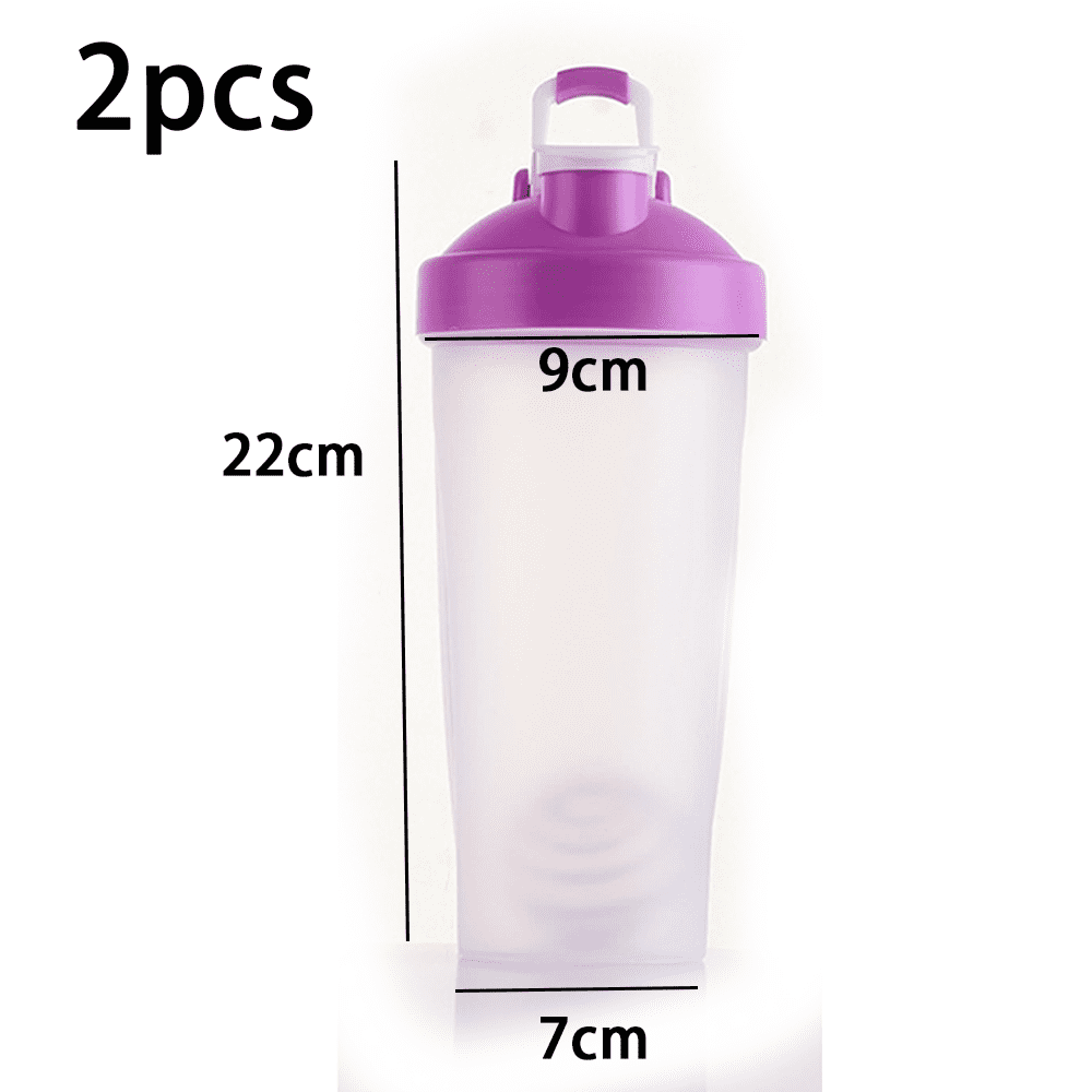 Extra Large Shaker Bottle, Shaker Cup with Dual Blenders for