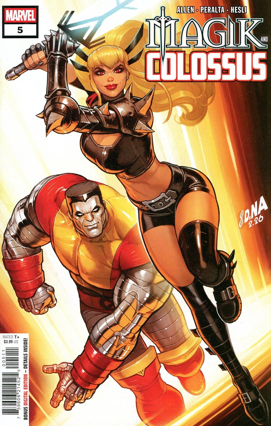 Cover of Magik & Colossus #5