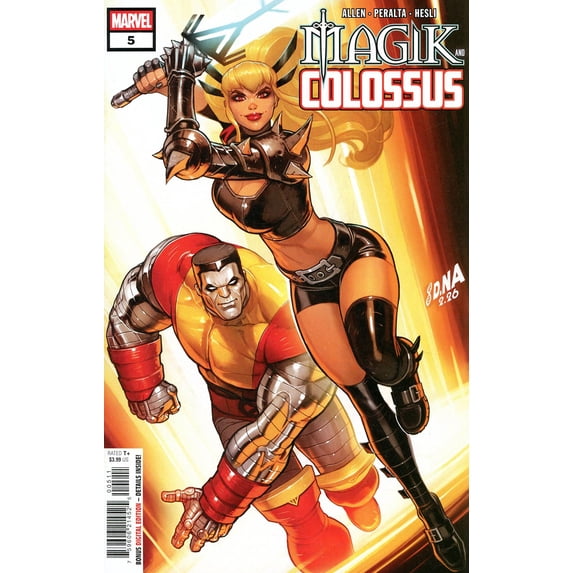 Magik And Colossus #5 VF ; Marvel Comic Book