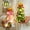 Dark Green, variant on Dserhfy DIY Pipe Cleaners Christmas Tree Kit with String Light Twistable Plush Stick Xmas Tree Winter Bendable Fuzzy Stem Craft Kit for Holiday Home Party Decor