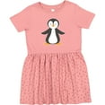 thumbnail image 3 of Inktastic Penguin Girls Toddler Dress, 3 of 5
