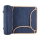 thumbnail image 1 of Bolsa de viaje para camarero, profesional, ligera, con ruedas y bandolera. Azul, 1 of 8