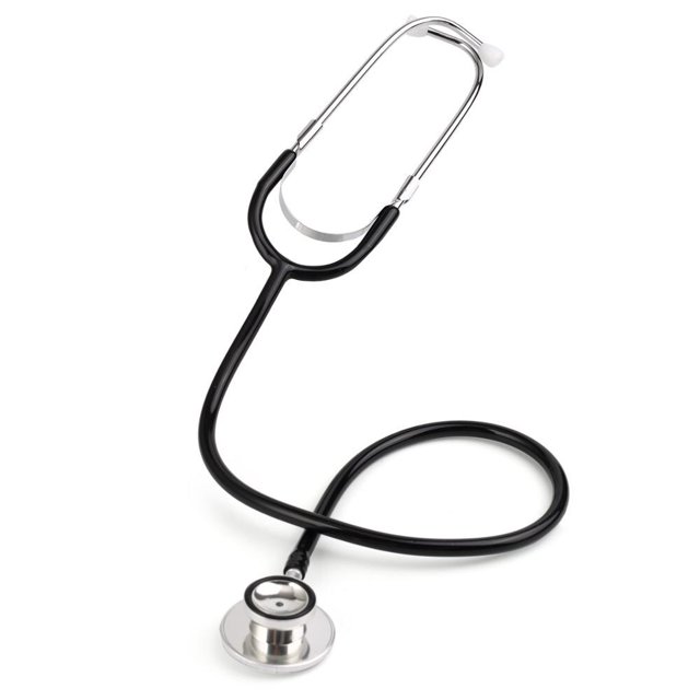 Estetoscopio médico básico, profesional, doble cabeza, cardiología, estetoscopio, equipo médico, estudiante, veterinario, enfermera, dispositivo médico