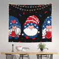 thumbnail image 2 of Junzan Gnome Independence Day Tapestry Wall Tapestry Home Decor for Room 60X51 Inches, 2 of 6
