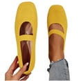 thumbnail image 4 of Quaouag Women Wedge Shoes Breathable Mesh Sneakers Slip On Comfort Walking Shoes, 4 of 7