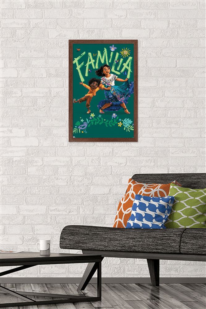 Disney Encanto - Duo Wall Poster, 14.725" x 22.375", Framed