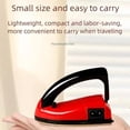 thumbnail image 2 of Mini Iron 25w - Portable Steam Handheld Iron, 100‑240v Full Auto Micro Steam Iron Portable for Rhinestone, Easy to Store and Carry for Travel & Dorm Quick (A), 2 of 7