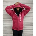 thumbnail image 3 of Old Glory Womens Canada Flag World Cup Full Zip Long Sleeve Graphic Hoodie, 3 of 6