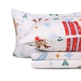 thumbnail image 3 of GOGREEN Juego de Sábanas Navideñas 3 Piezas Tamaño Individual, Bolsillos Profundos 16 Pulgadas, Microfibra de Poliéster Suave con Estampado Festivo, Ideal para Decoración y Regalo, 3 of 8