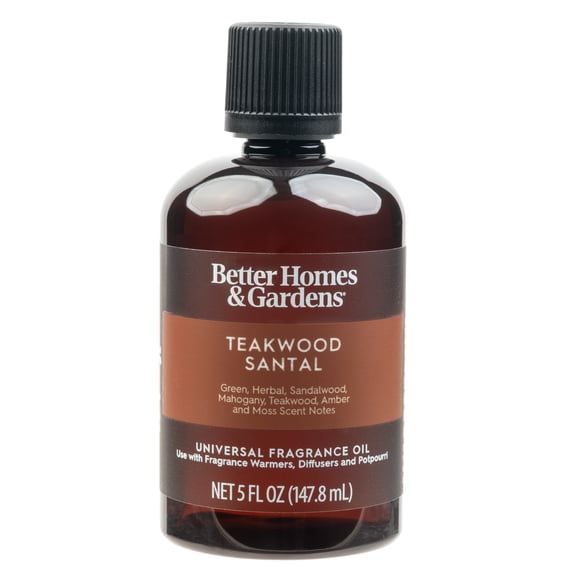 Better Homes & Gardens Universal Fragrance Oil, Teakwood Santal 5 fl oz