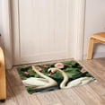 thumbnail image 6 of Swan Non-Slip Polyester Indoor/Outdoor Carpet Game Mat Bath Rugs Machine Washable, 6 of 6