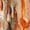 Jupiter Colors, variant on Elephant Stock Jupiter Colors Wall Art - Vertical Canvas Wall Art - Living Room Wall Decor - Abstract Canvas - Gray And Orange Decor - 8" x 12"