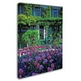 thumbnail image 3 of Trademark Fine Art "Monet's House With Tulips" Canvas Art by Kathy Yates, 3 of 4