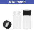 thumbnail image 4 of Uxcell 20ml Clear Glass Vials, 28 Pack Sample Vials with Screw Cap Reagent Media Bottle, 4 of 5