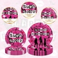 thumbnail image 5 of Girls Party Supplies Birthday Tableware - 96 Pcs Burn Book Lips Plates and Napkins Sets with Forks, So Fetch Women Movie Party Decorations, Bridal Shower Disposable Dinnerware, Serves 24, 5 of 7