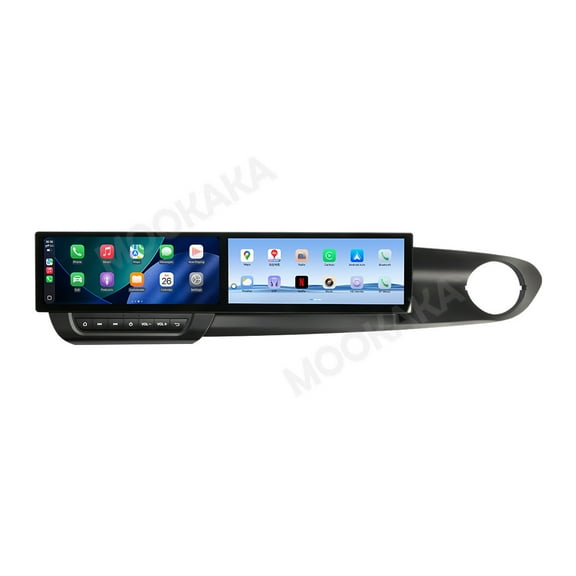 MOOKAKA 12.3" 12.3" Smart Display Radio Audio Media Player for Chevrolet Camaro 2016-2025 Universal Car Navigation GPS Upgrade Headunit Android Replacement HD Screen Carplay Accessories