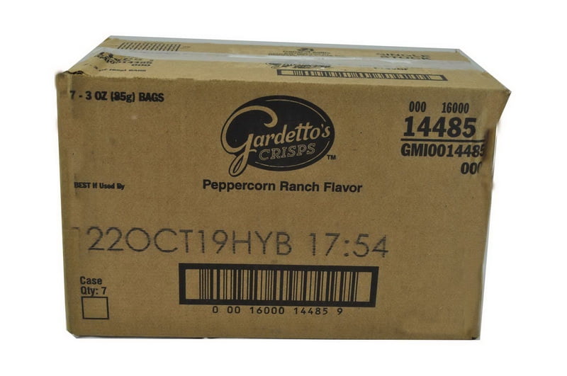 (Price/CASE)Gardetto'S Peppercorn Ranch Recipe Crisp Snack 3 Ounces Per Pack - 7 Per Case