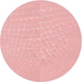 thumbnail image 1 of Ahgly Tapis d'Intérieur Lavable en Machine Carré Transitionnel Pastel Rouge Rose, 3 Pieds Carré, 1 of 7