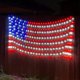 thumbnail image 4 of 1pc American Flag Net Light, Outdoor Waterproof LED Flag String Lights For Festival Garden Decor, Solar Lights For Outside, 4 of 4