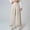 Beige, variant on SEMPAI Wide Leg Pants Woman High Waisted Trousers Knit Palazzo Pants Loose Fit Long Business Casual Pant with Pockets
