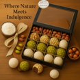 thumbnail image 6 of Andy Anand Chocolatier Natural Truffles Gift Box With Pistachio, Hazelnut & Coconut, Delicious Taste in Every Bite, Gluten Free & Non-GMO Ingredients, No Preservatives (16 Pcs, 9.7 Oz), 6 of 7