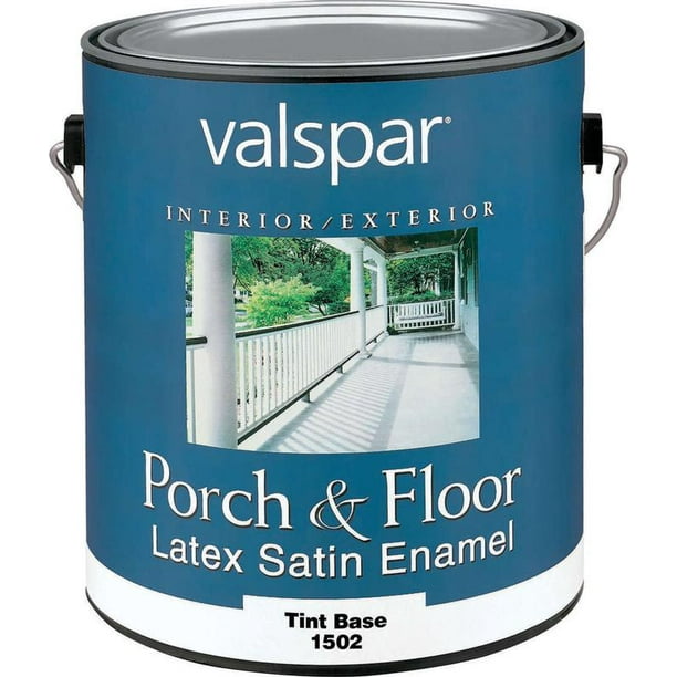 Valspar 1502 MultiPurpose Latex Porch and Floor Paint, Tint Base