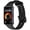 B, variant on Red Silicone Watch Strap for Huawei Band 9/8 with NFC Metal Buckle Premium Soft Material Sweat-Proof Design Secure Locking Mechanism Perfect for Gym and Outdoor Activities - Red