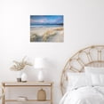thumbnail image 4 of Ocean Beach Wall Art for Bathroom Seascape Nature Landscape Canvas Wall Art Wall Paintings Home Decor Blue Sea Coastal Wall Pictures for Living Room Bedroom Office Ready To Hang, 16x12 Inch, 4 of 6