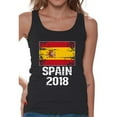 thumbnail image 1 of Awkward Styles Spain 2018 Tank Top for Women Spanish Flag Gifts Spain Soccer Top, 1 of 4