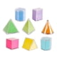 thumbnail image 3 of 8 piezas de sólidos geométricos, bloques multicolores de matemáticas tempranas, reconocimiento de formas, juguete de aprendizaje extraíble para ayuda, 3 of 9