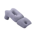 thumbnail image 4 of Almohada facial, almohada de apoyo para el cuello, almohada para acostarse, almohada de masaje multiusos para Púrpura, 4 of 9