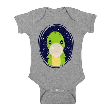 

Baby Tees - Baby 6M 1 Year 2 Year Old 18 Months - Dinosaur Short Sleeve Bodysuit