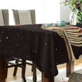 thumbnail image 5 of Yayeee Tablecloths 60" x 60" Rectangle Wrinkle Resistant Party Table Cover, Skeleton Stripes, 5 of 8