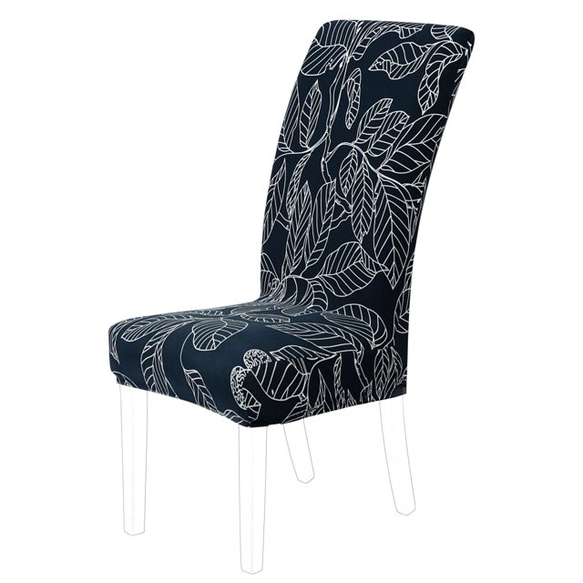 Removable Elastic Stretch Slipcovers Short Dining Room Chair Seat Cover #15
