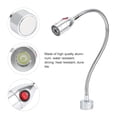 thumbnail image 4 of Luz De Escritorio De Trabajo De 110 V-220 V, Luz De Escritorio De Cuello De Cisne LED, Banco De Trabajo Resistente Al Calor, Lectura De Superficie Plana, Trabajo Para Máquinas Mgaxyff Flexible Work Lamp, 4 of 8