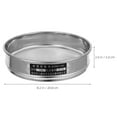 thumbnail image 3 of Shisuyan 304 Stainless Steel Lab Testing Particle Separation 1Pcs 8.17X8.17X1.97in, 3 of 9