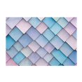 thumbnail image 7 of Yayeee Bath Rug for Bathroom Floor Non Slip Rectangle Fluffy Soft Absorbent Mat, 16"x24", Purple Art Pattern, 7 of 7