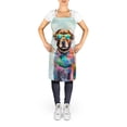 thumbnail image 2 of Carolines Treasures DAC2523APRON 0.01 x 30 x 27 in. Unisex Chocolate Labrador Hippie Dawg Apron, 2 of 6