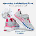 thumbnail image 2 of "DREAM PAIRS Boys Girls Tennis Running Shoes Kids Breathable Athletic Sports Gym Sneakers for Little/Big Kid", 2 of 5