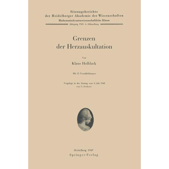Grenzen Der Herzauskultation, (Paperback)